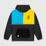 Tri Panel Hoodie (Fleece)