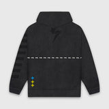 Tri Panel Hoodie (Fleece)