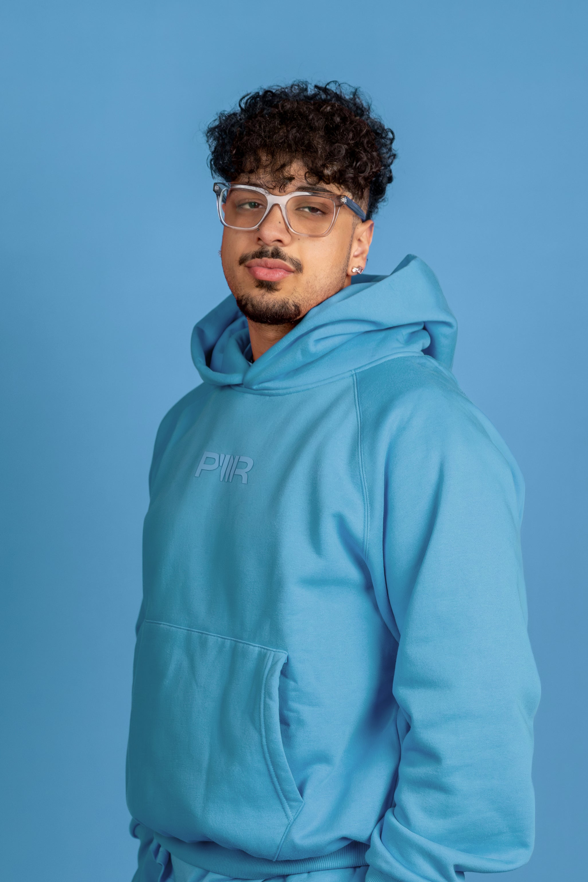 Pwr Essentials Blue Essentially PWR Hoodie – PWR Supply